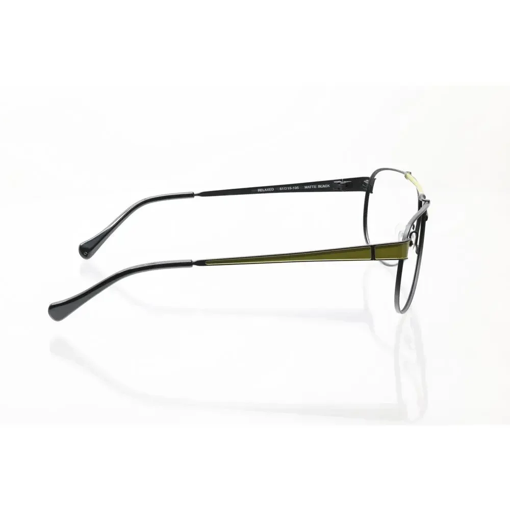 Lucky Brand Relaxed Matte Black 61-15-135 Sunglass/Eyeglass FRAMES - VERY GOOD